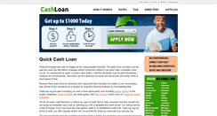 Desktop Screenshot of cashloan.org