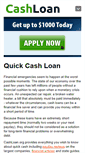 Mobile Screenshot of cashloan.org